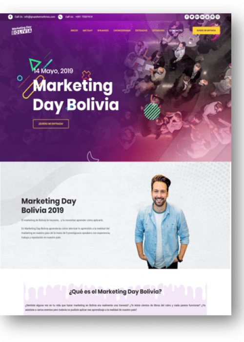 Ejemplo Marketing Day Bolivia